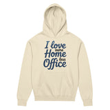 I love more Home, less Office - Men’s box hoodie