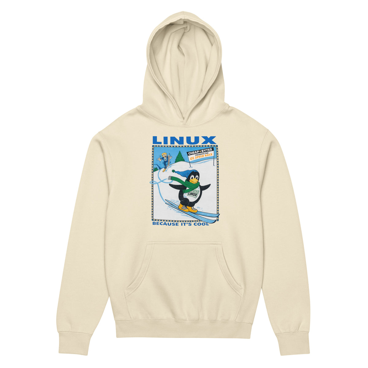 Linux Speed Race - Men’s box hoodie