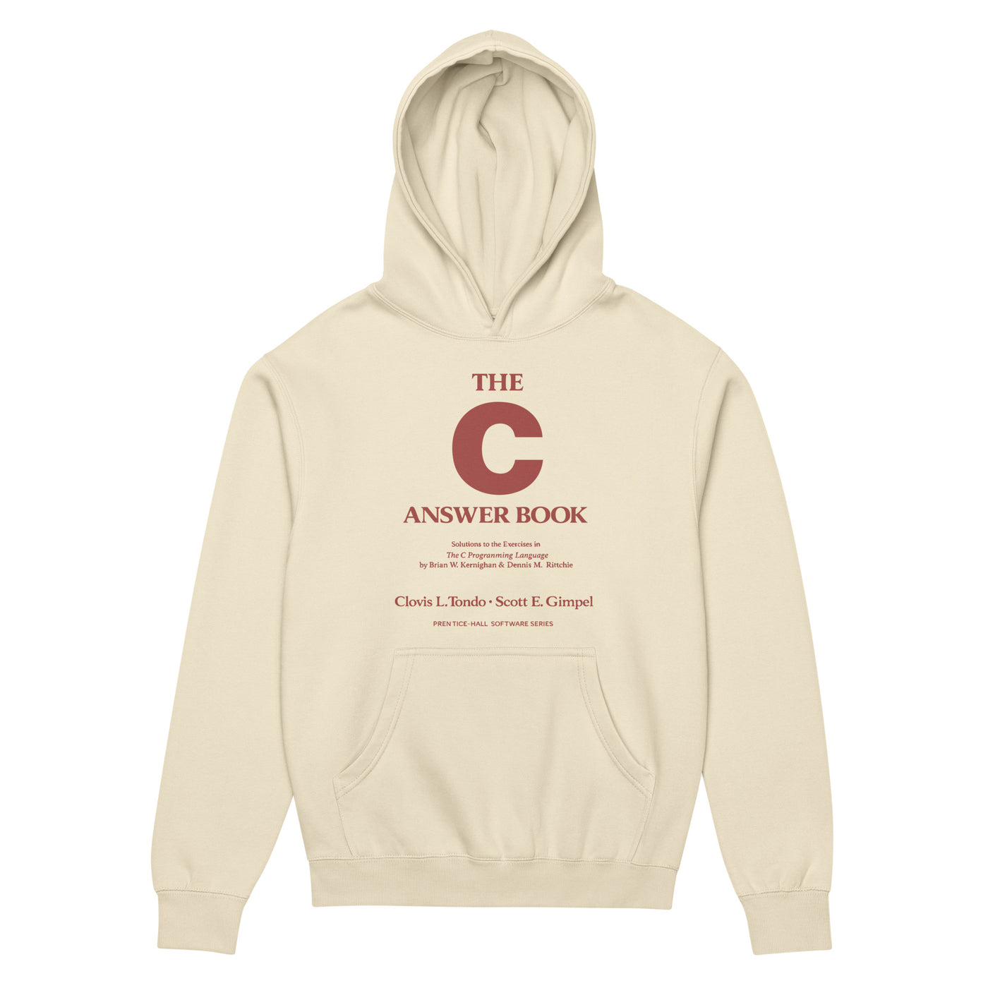 The C Answer Book - Men’s box hoodie