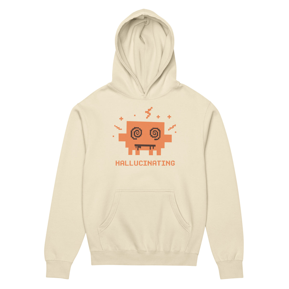 Claude Hallucinating - Men’s box hoodie