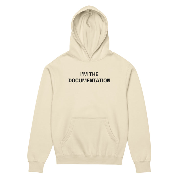 I’m The Documentation - Men’s box hoodie