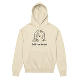 Will Code for Food - Men’s box hoodie