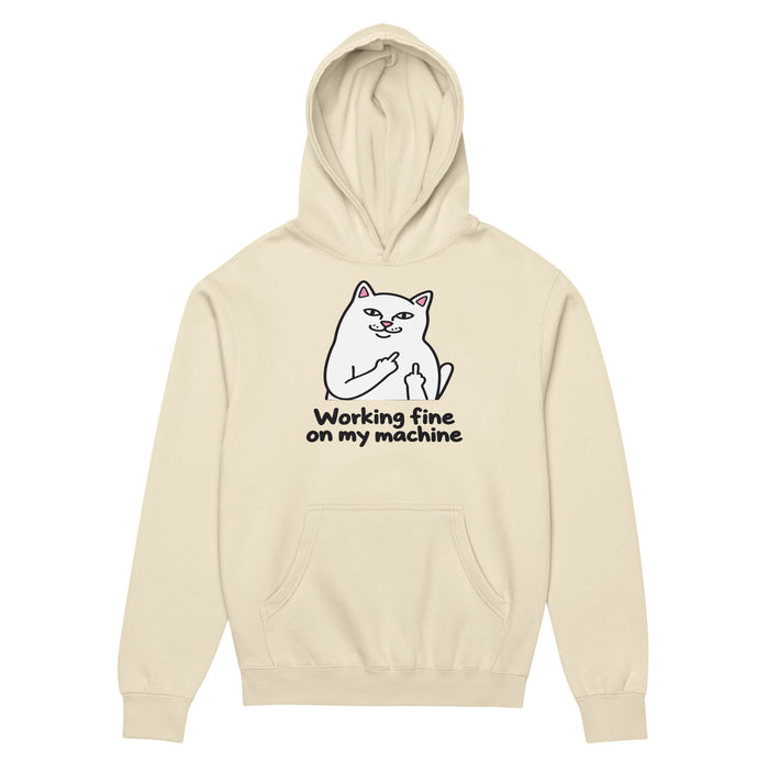 Working Fine on My Machine - Men’s box hoodie