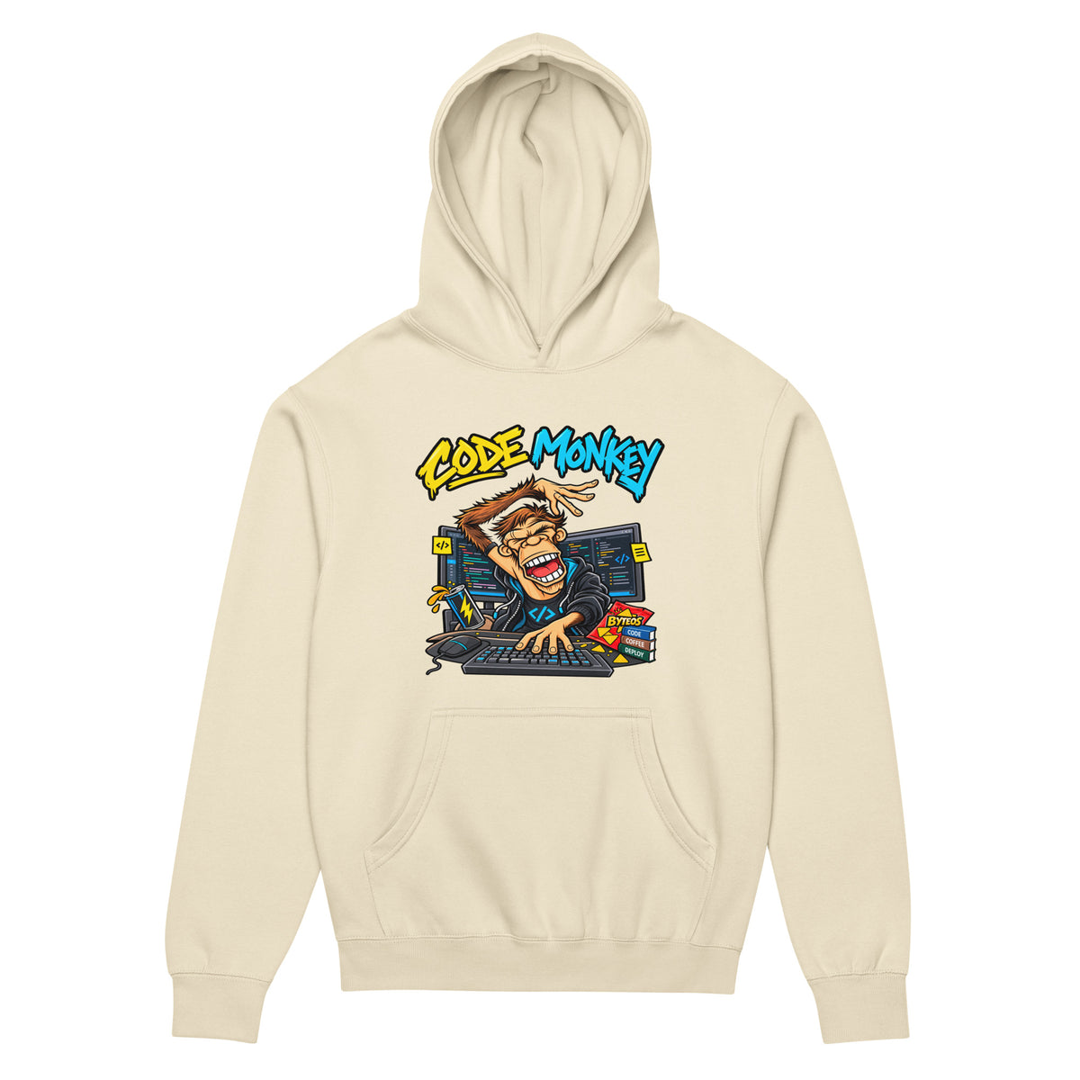 Code Monkey - Men’s box hoodie
