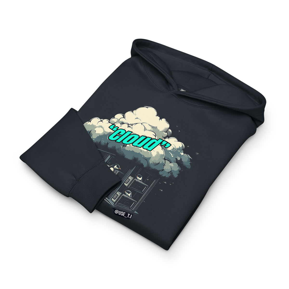 Cloud - Just a Fancy Name for Linux Servers - Men’s box hoodie