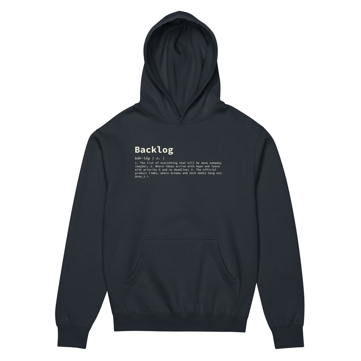 Backlog Definition - Men’s box hoodie
