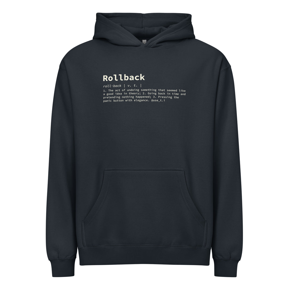 Rollback Definition - Men’s box hoodie