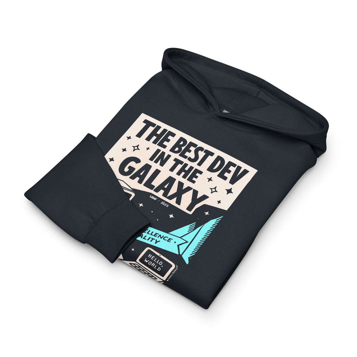 The Best Dev in the Galaxy - Men’s box hoodie