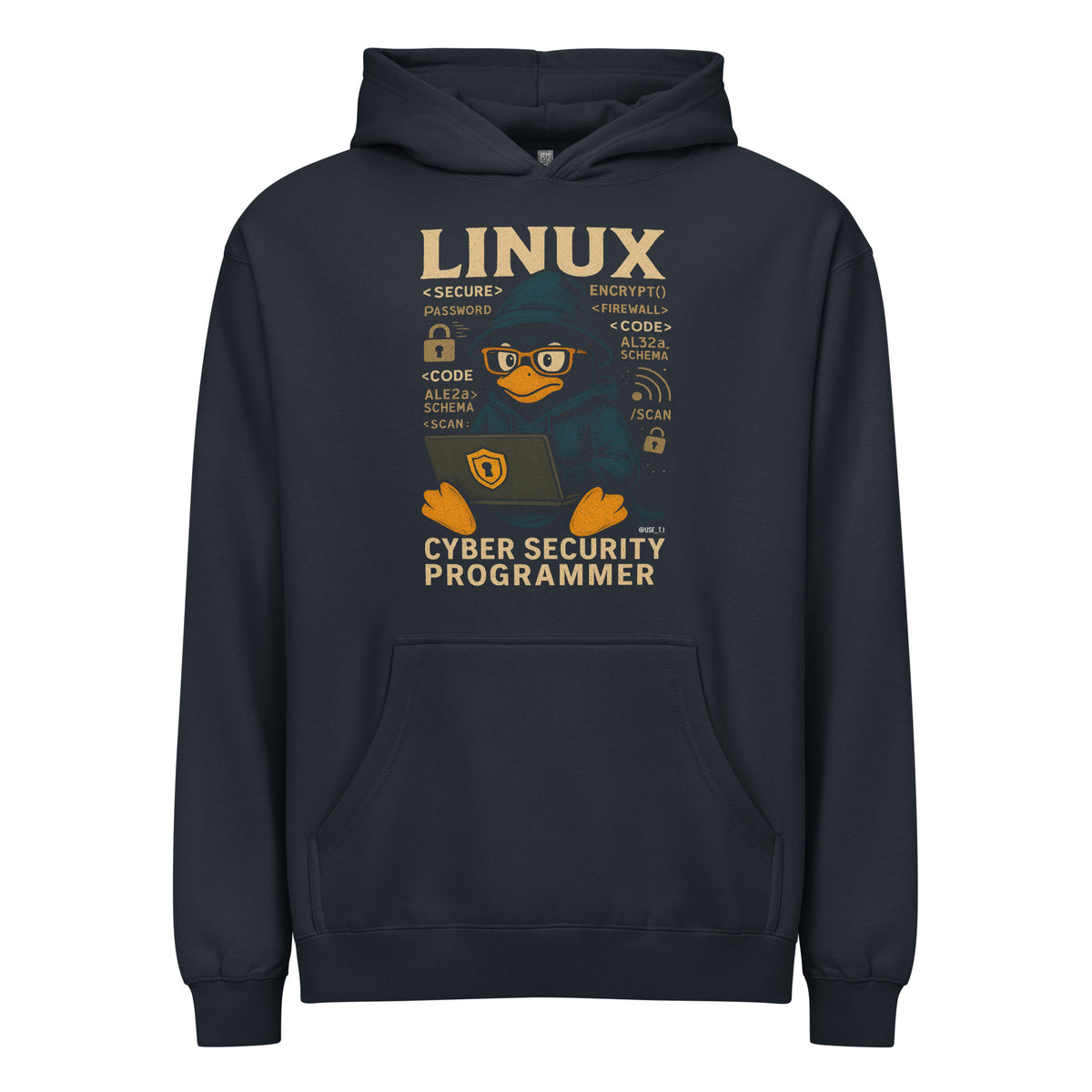 Linux Cyber Security Programmer - Men’s box hoodie