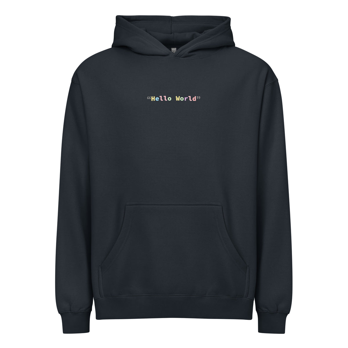 Hello World – Color Edition - Men’s box hoodie