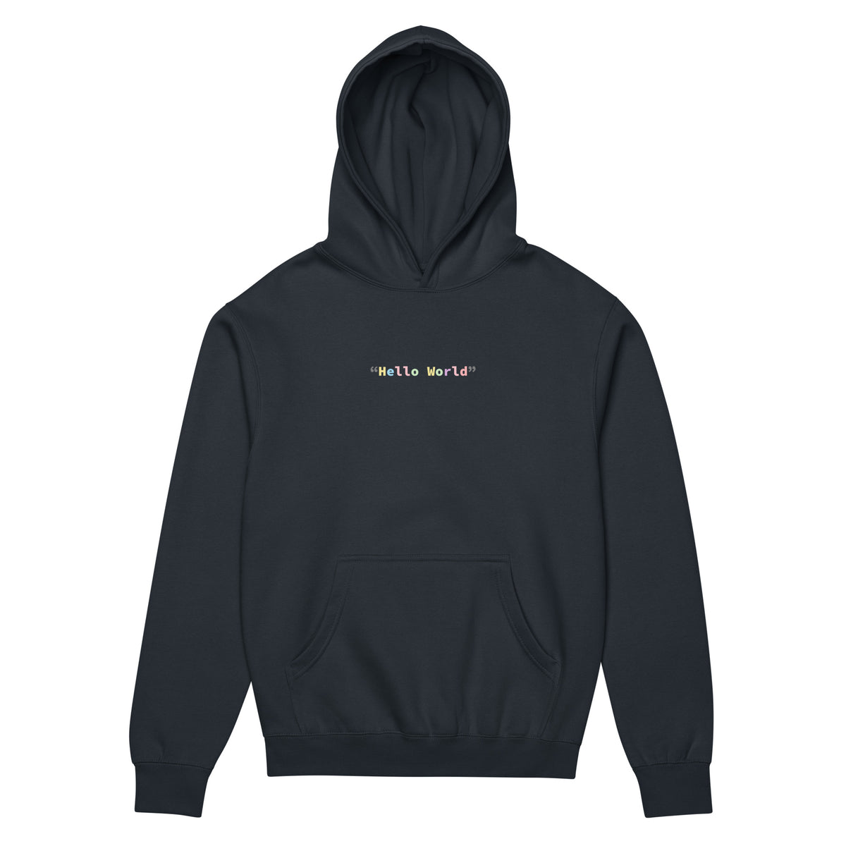 Hello World – Color Edition - Men’s box hoodie