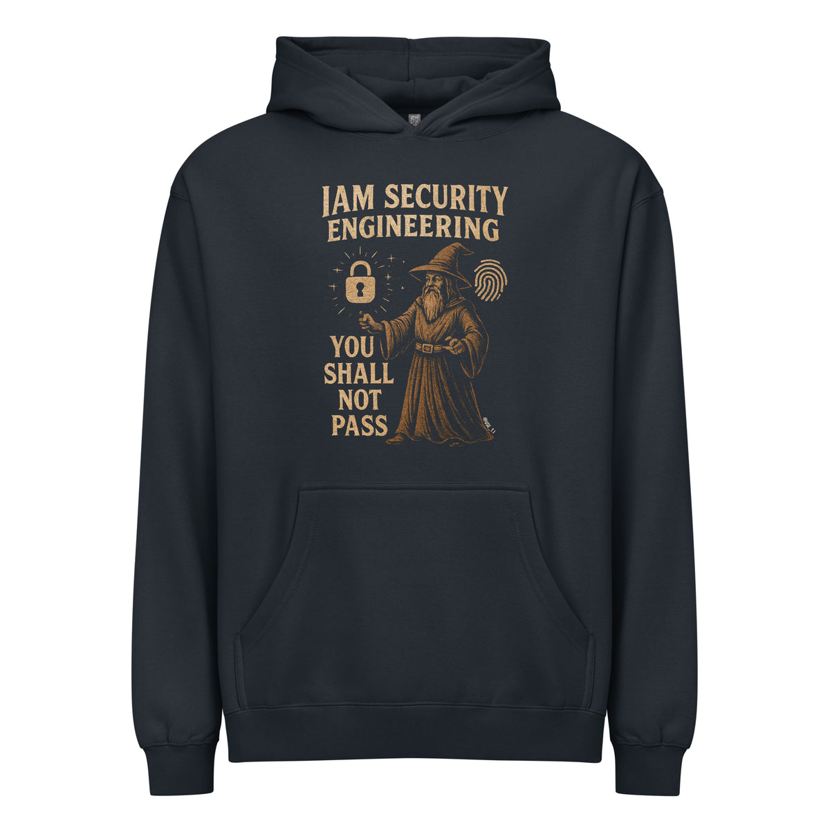 IAM Security Engineering - You Shall Not Pass - Men’s box hoodie
