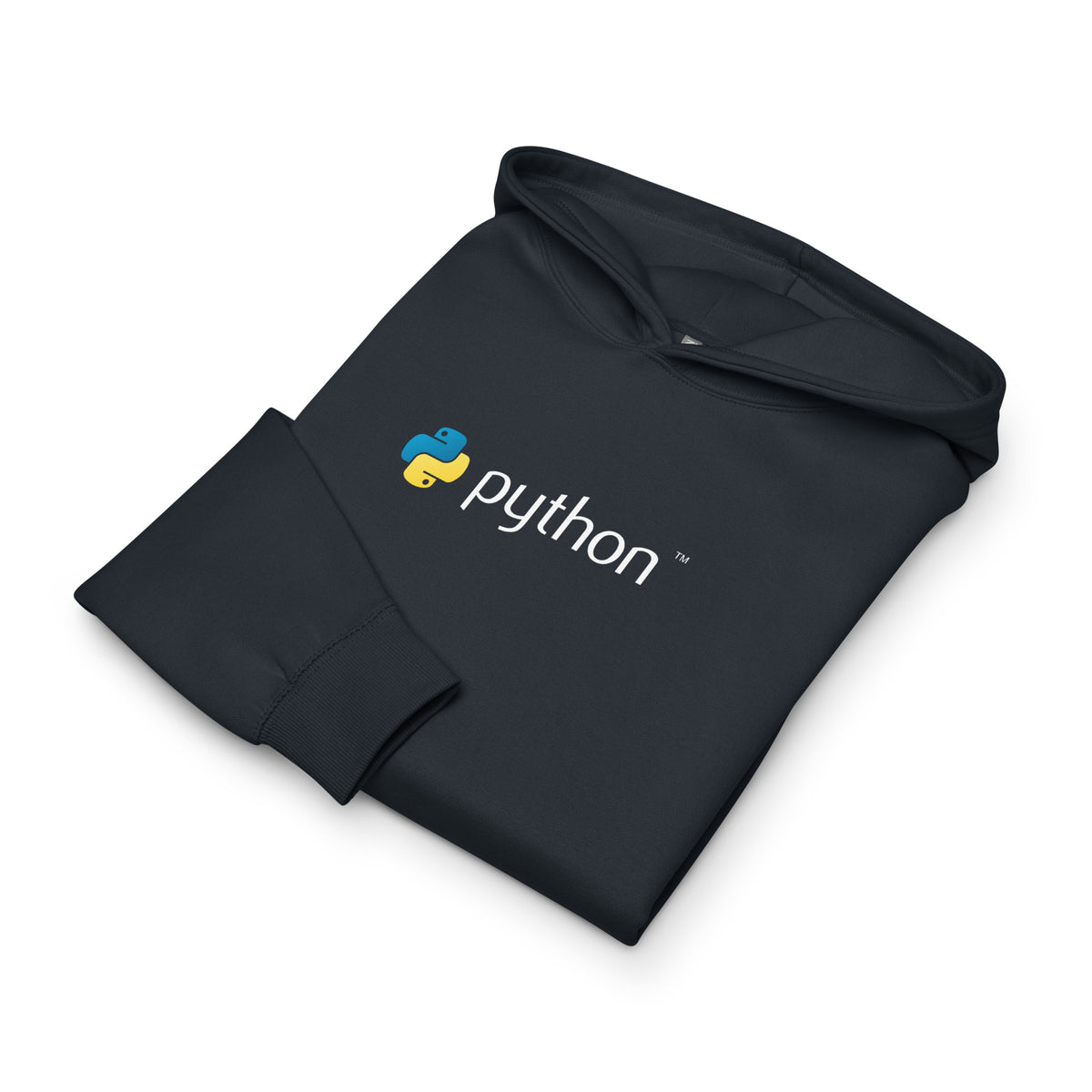 Python Logo - Code with Elegance - Men’s box hoodie