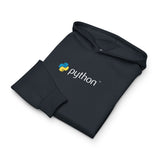 Python Logo - Code with Elegance - Men’s box hoodie