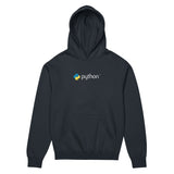 Python Logo - Code with Elegance - Men’s box hoodie