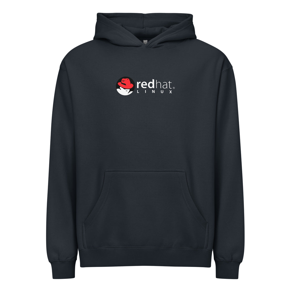 Linux Red Hat Classic Logo - Men’s box hoodie