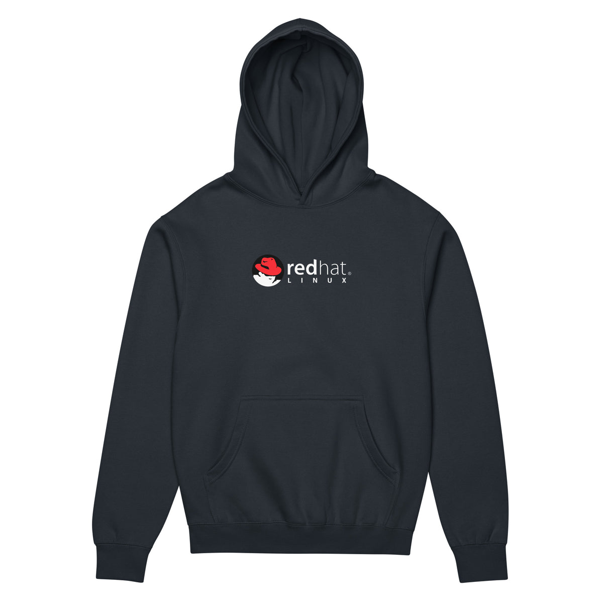 Linux Red Hat Classic Logo - Men’s box hoodie