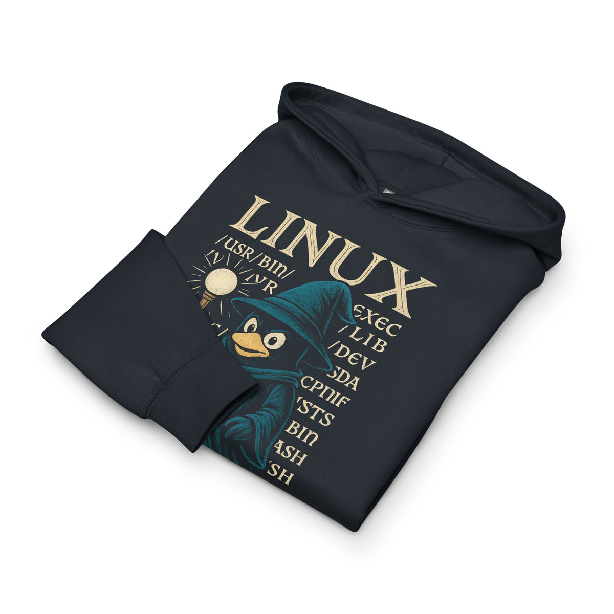 Linux Wizard - /bin/bash Edition - Men’s box hoodie