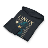 Linux Wizard - /bin/bash Edition - Men’s box hoodie