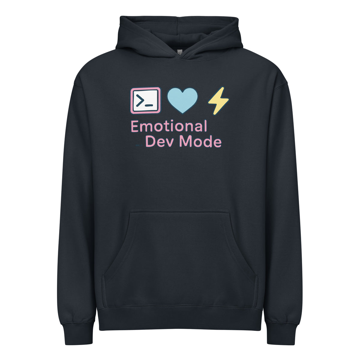 Emotional Dev Mode - Men’s box hoodie