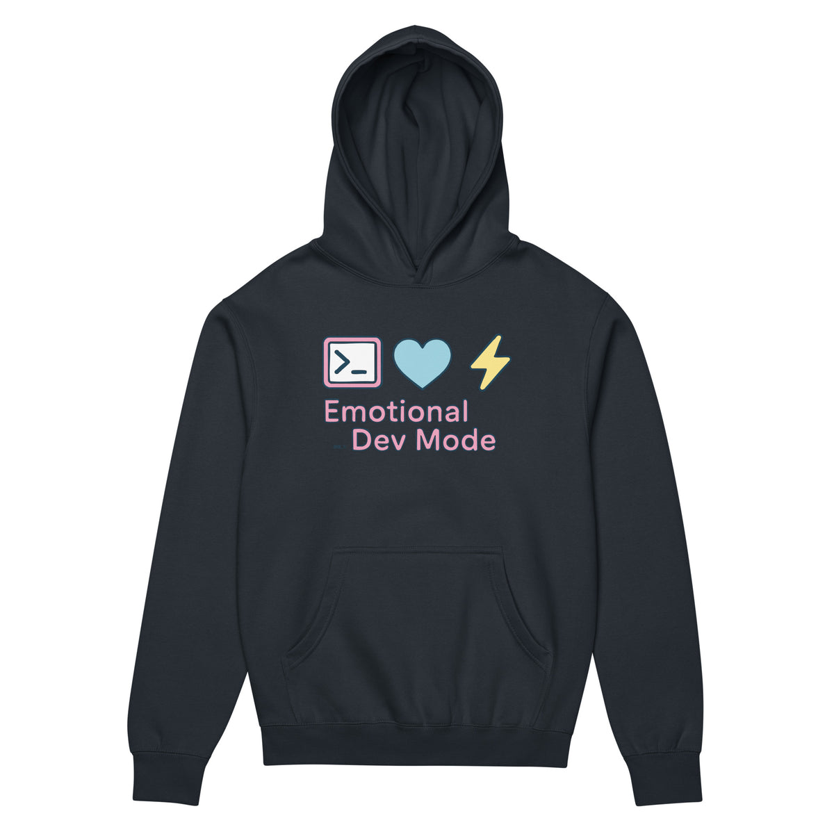Emotional Dev Mode - Men’s box hoodie