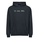 It Was DNS - Men’s box hoodie