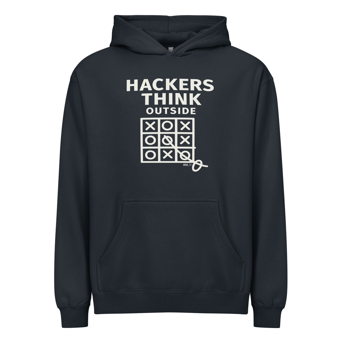 Hackers Think outside - Men’s box hoodie