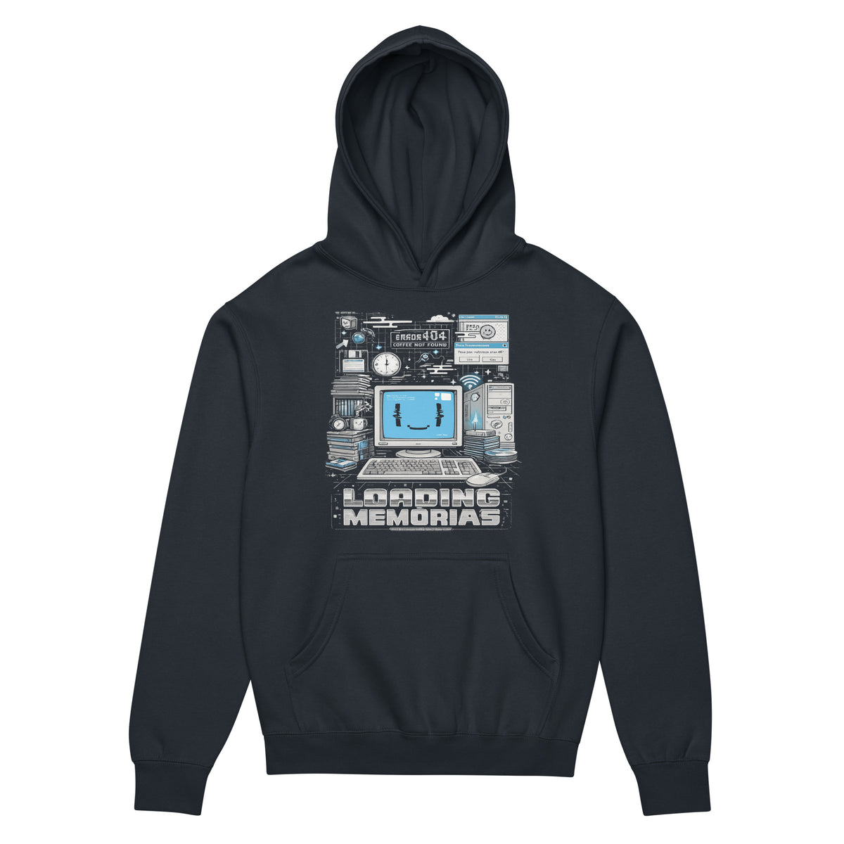 Loading Memories Retro Tech Tee - Men’s box hoodie