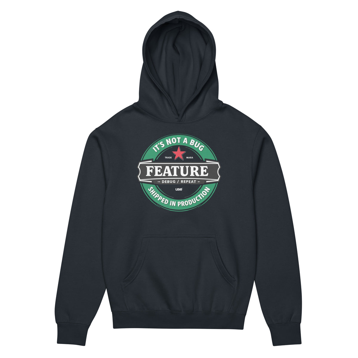 It’s not a bug, it’s a feature - Men’s box hoodie