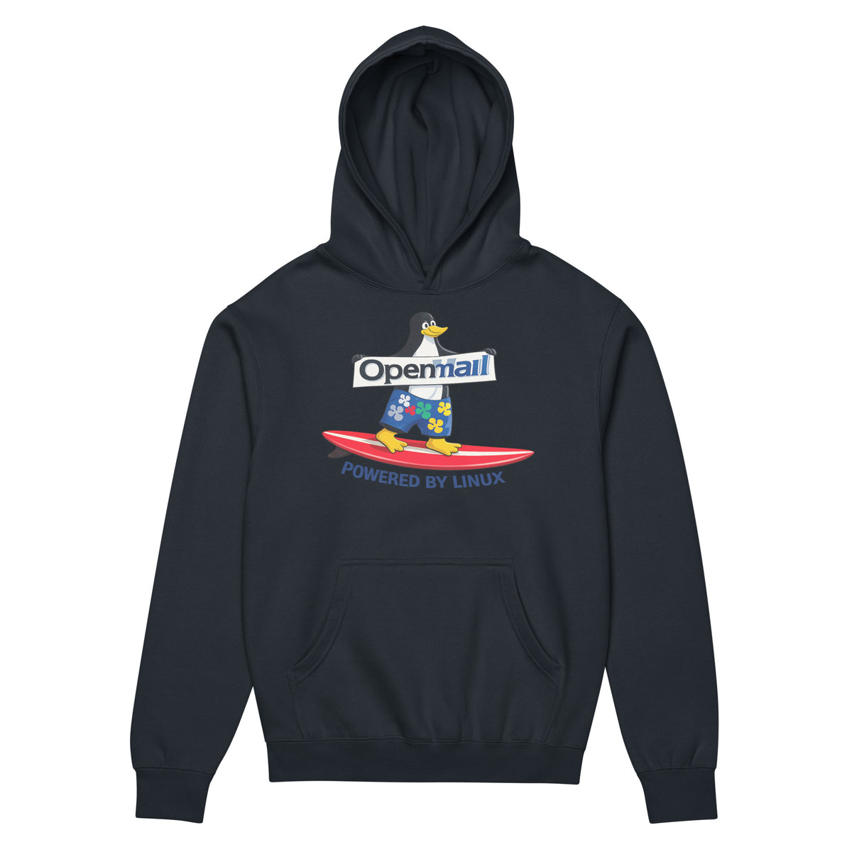 Openmail – Powered by Linux - Men’s box hoodie