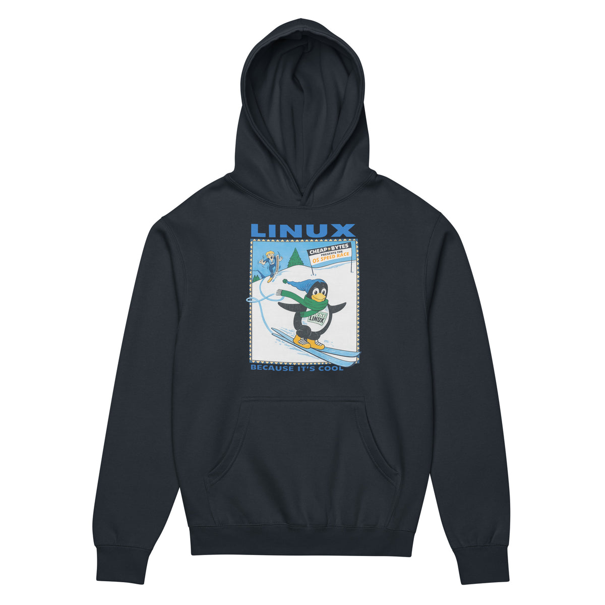 Linux Speed Race - Men’s box hoodie