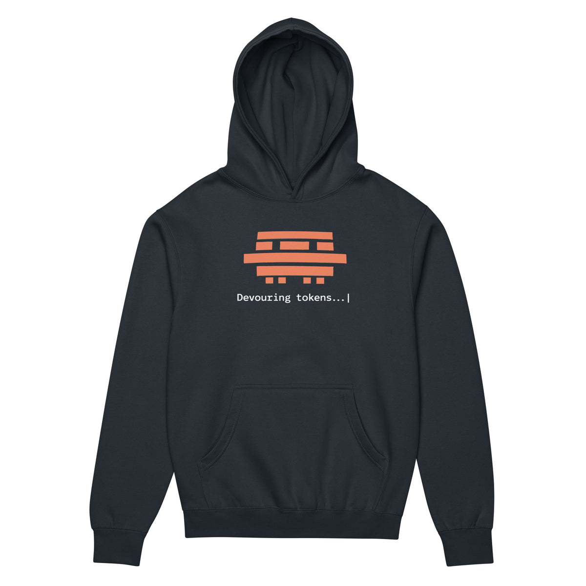 Devouring Tokens- Men’s box hoodie