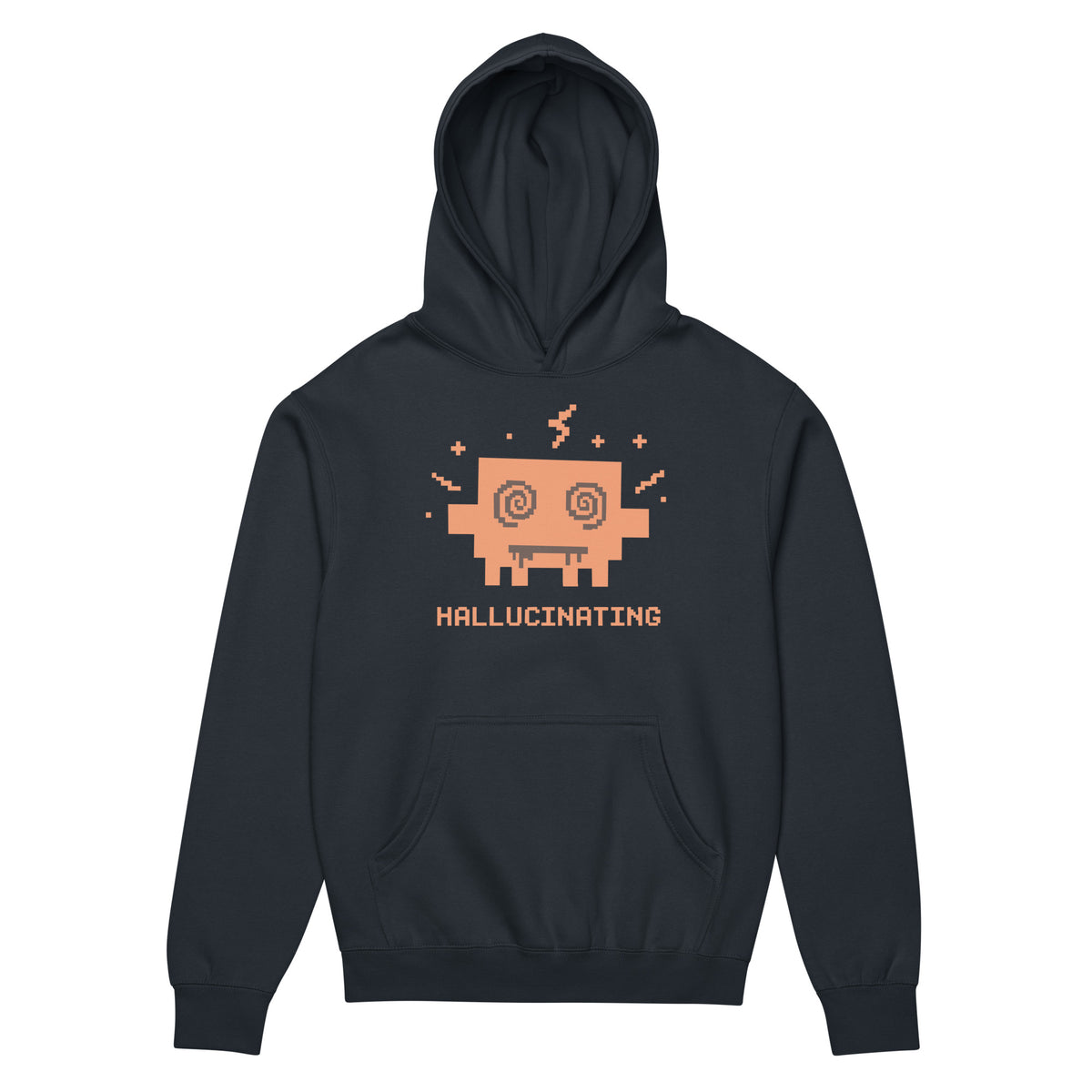 Claude Hallucinating - Men’s box hoodie