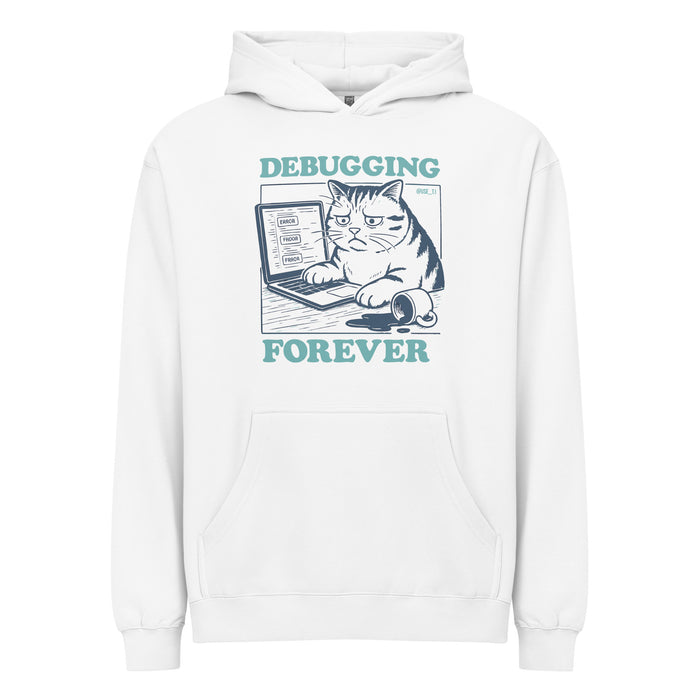 Debugging Forever – Cat Edition - Men’s box hoodie