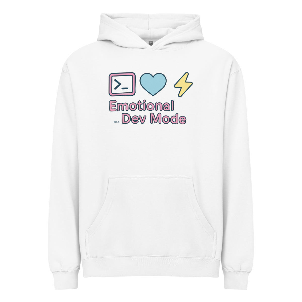Emotional Dev Mode - Men’s box hoodie