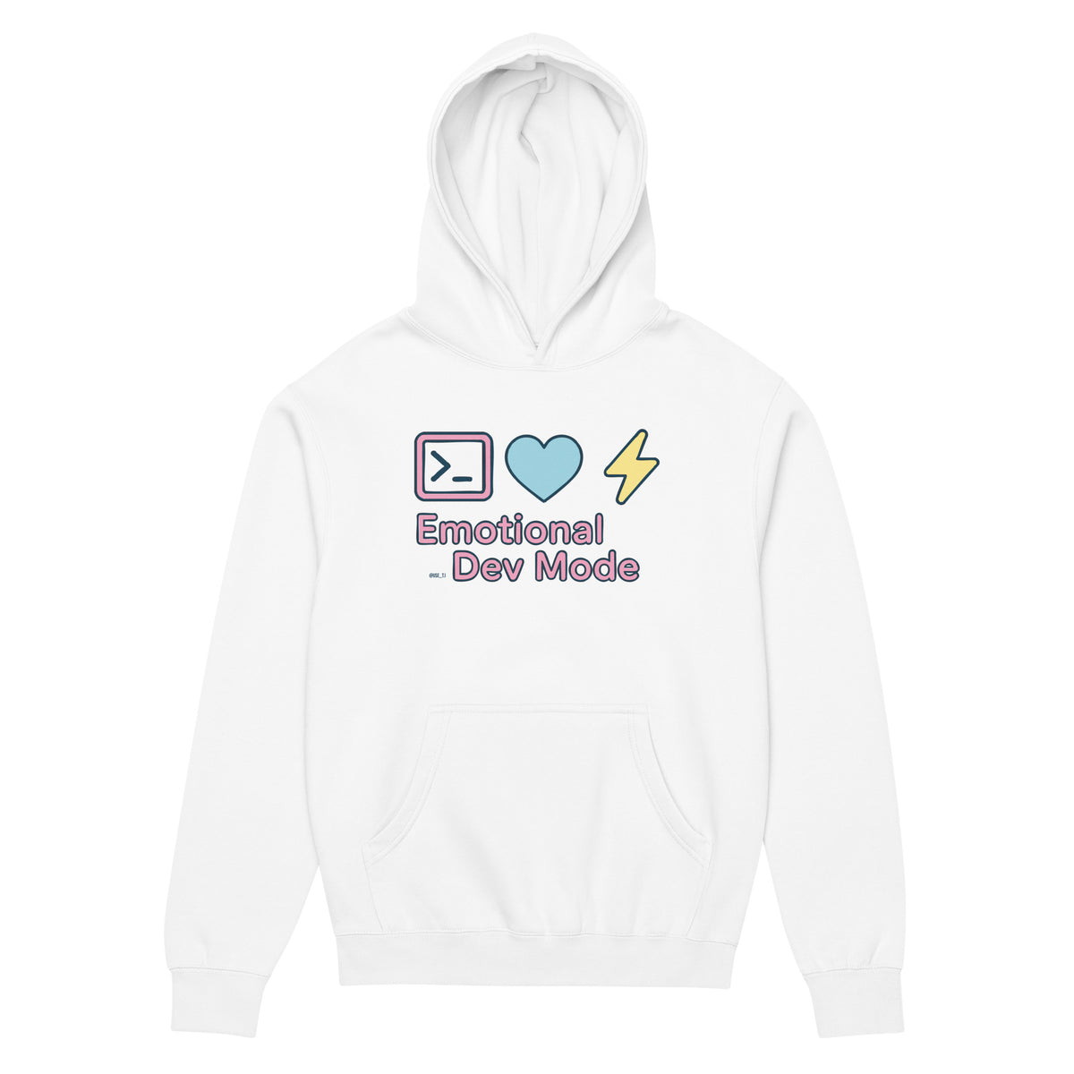 Emotional Dev Mode - Men’s box hoodie
