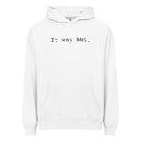 It Was DNS - Men’s box hoodie