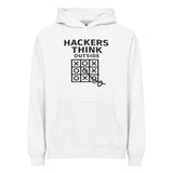 Hackers Think outside - Men’s box hoodie