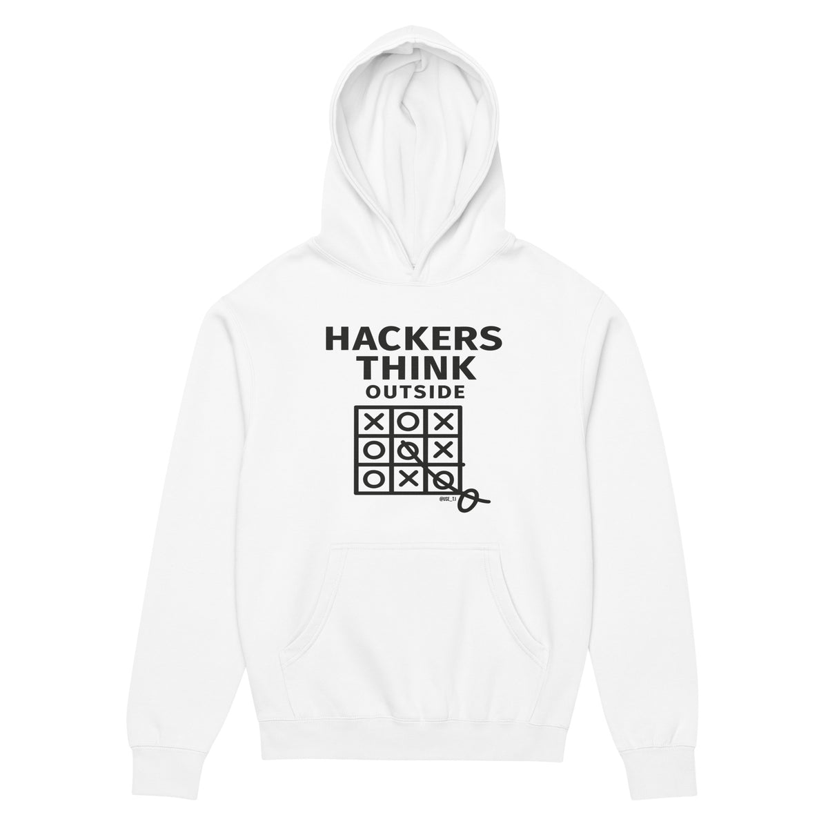 Hacker Think Outside - Men’s box hoodie
