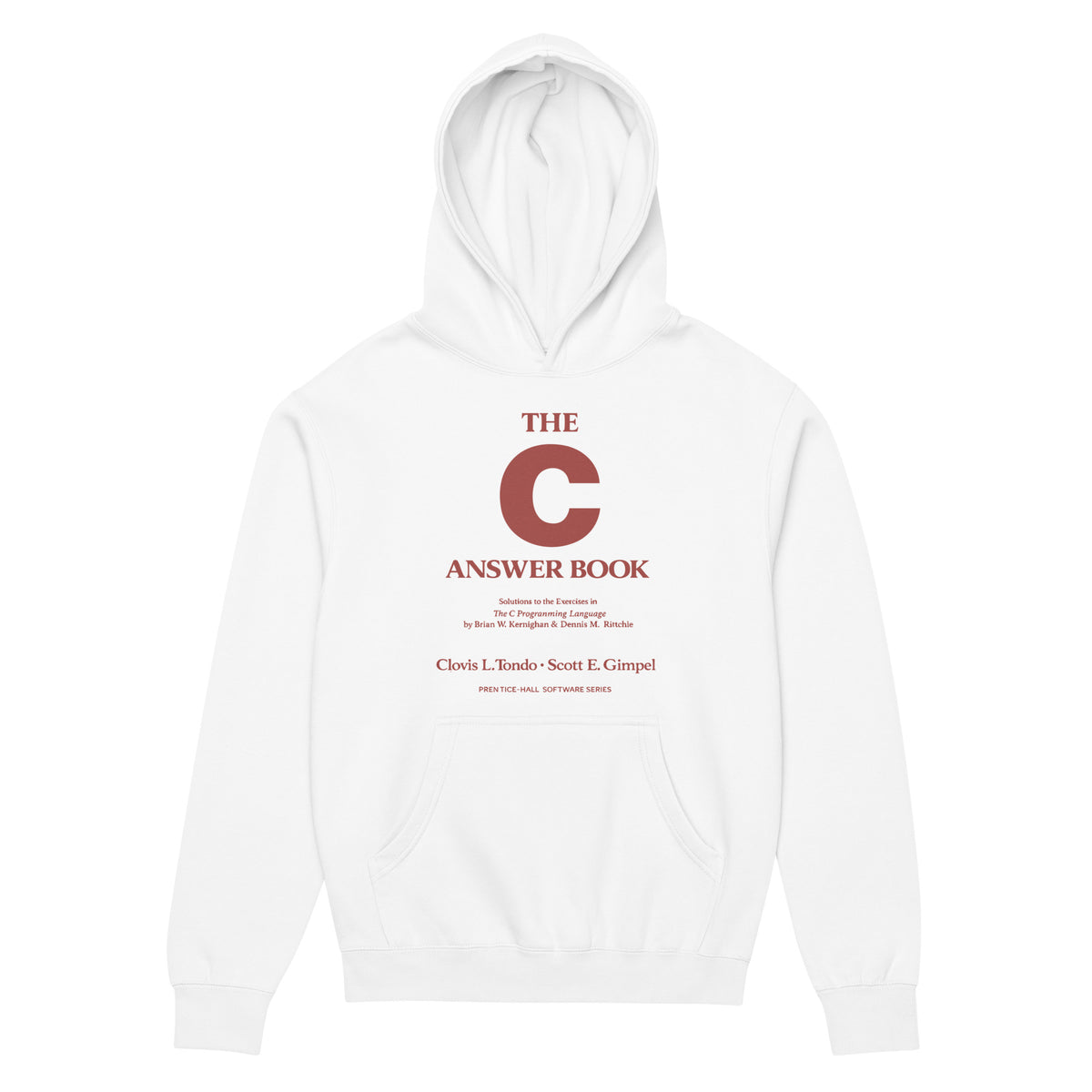 The C Answer Book - Men’s box hoodie