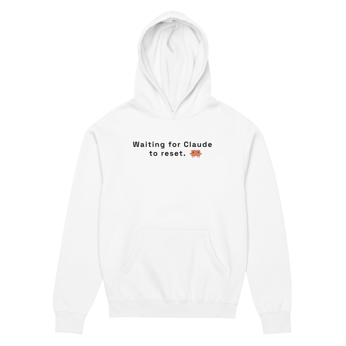 Waiting for Claude to Reset - Men’s box hoodie
