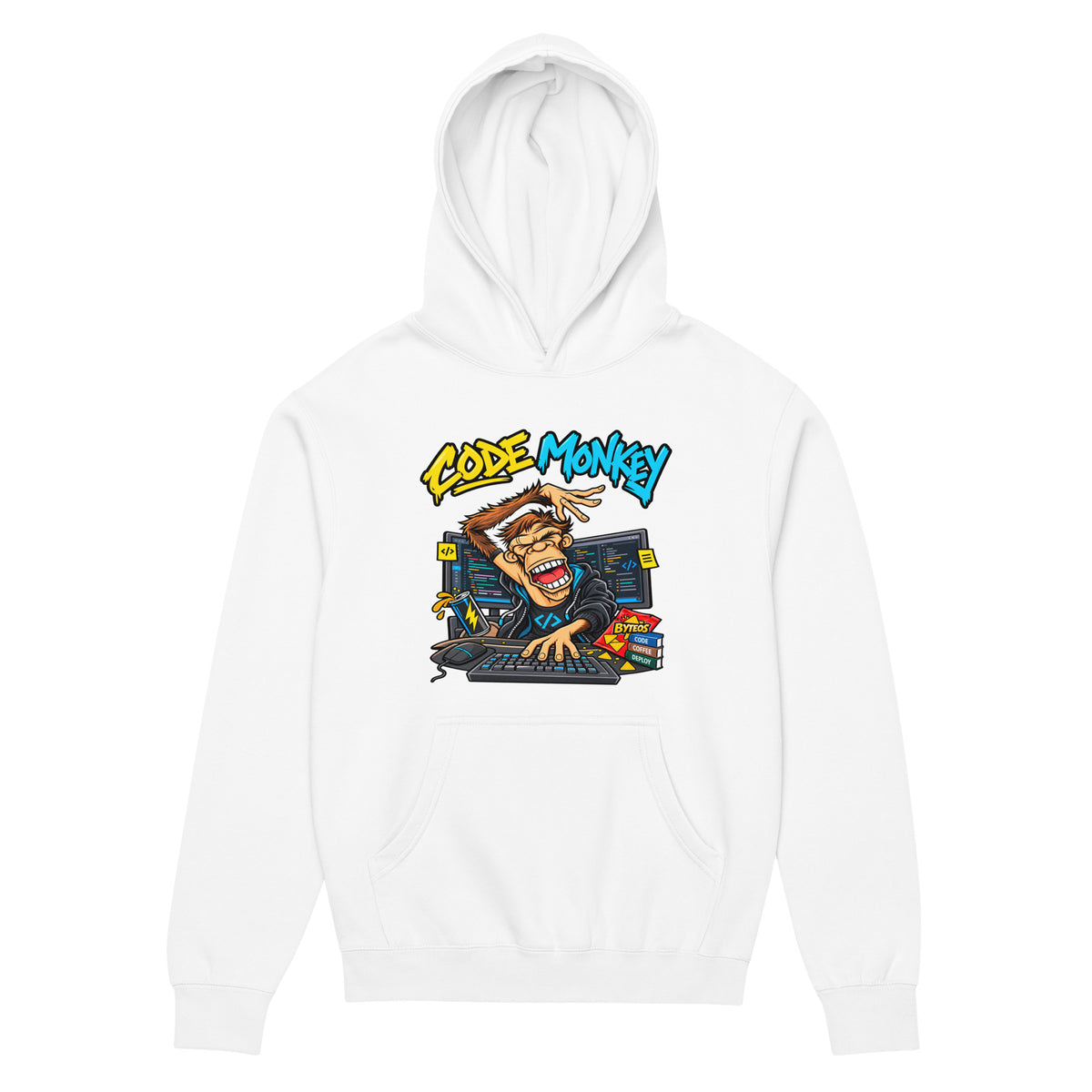 Code Monkey - Men’s box hoodie