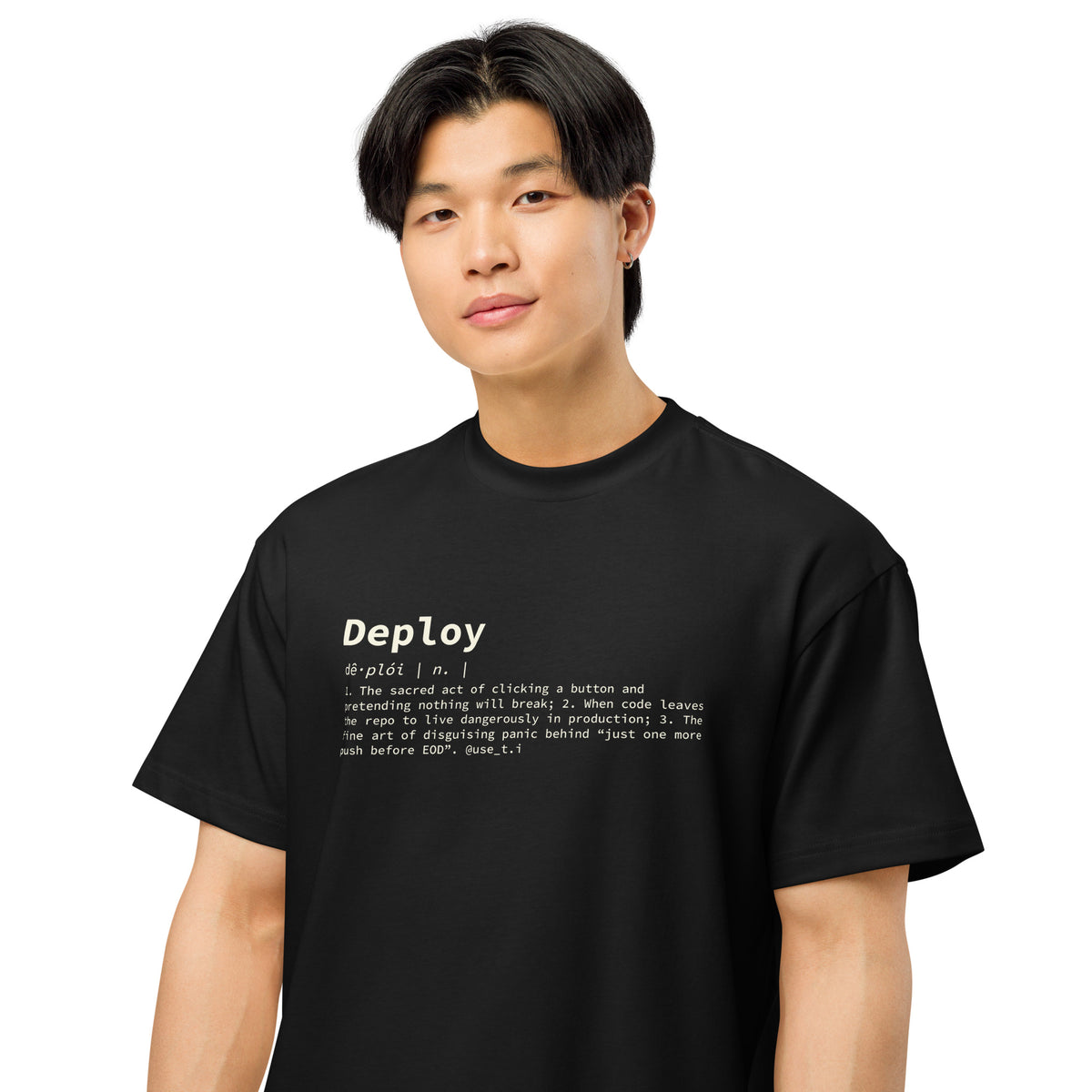 Deploy Definition - Men’s box tee