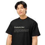 Stakeholder Definition - Men’s box tee