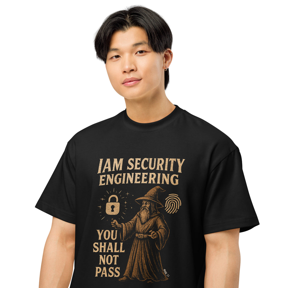 IAM Security Engineering - You Shall Not Pass - Men’s box tee