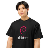 Linux Debian Classic Logo - Men’s box tee
