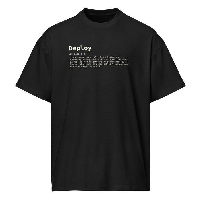 Deploy Definition - Men’s box tee