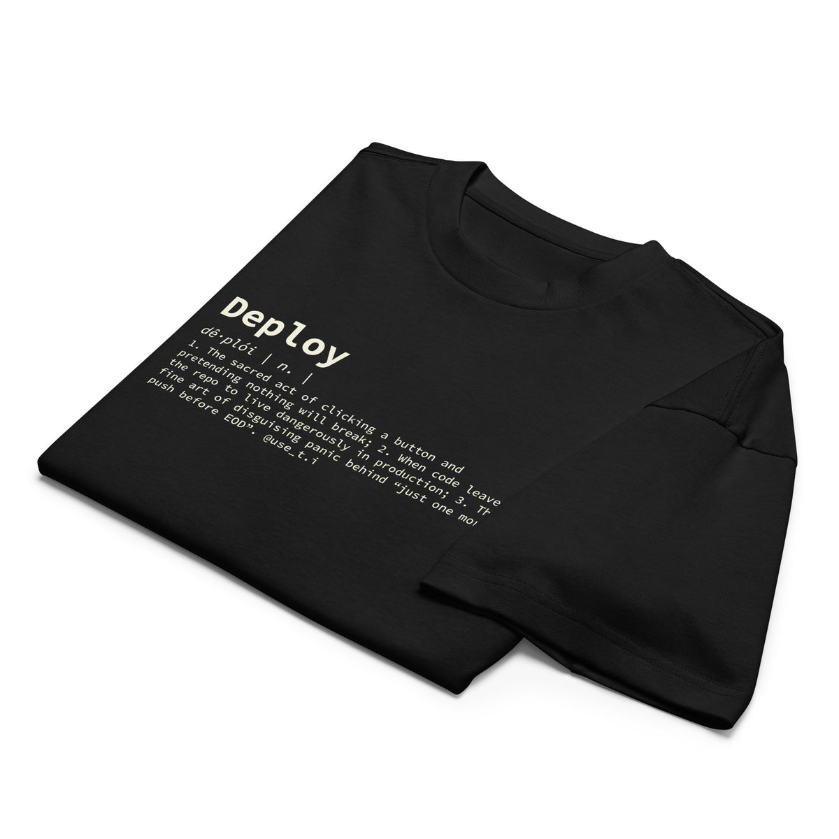 Deploy Definition - Men’s box tee