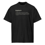 Feature Definition - Men’s box tee