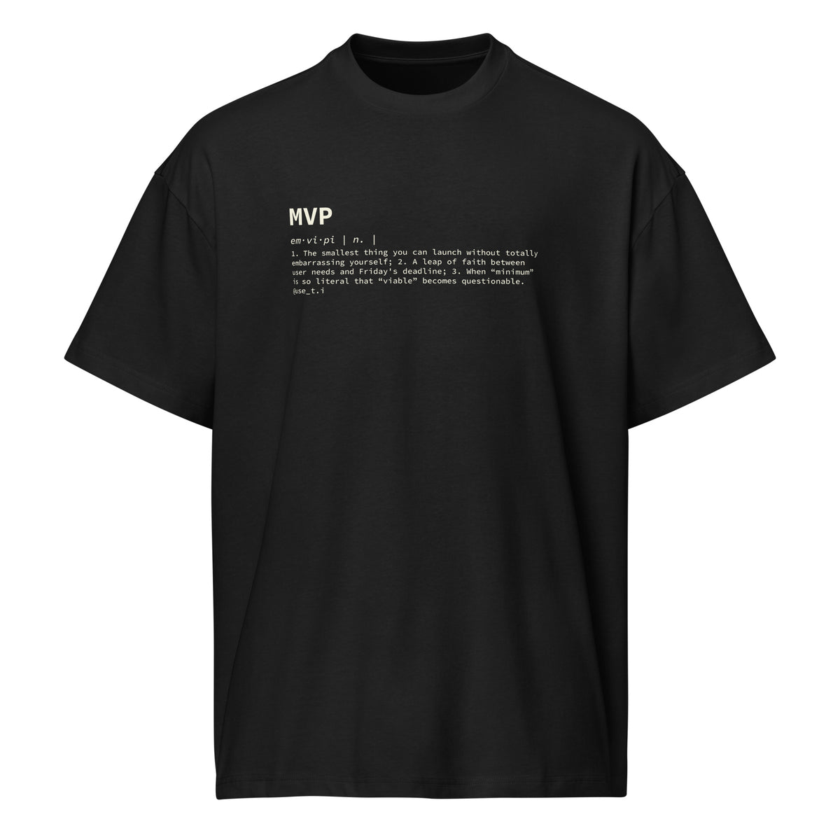 MVP Definition - Men’s box tee